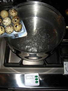 сколько варить перепелиные яйца